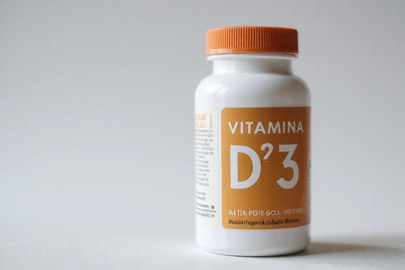 Confezione di Vitamina D3 ad alta potenza